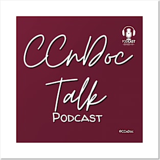 CCnDoc Talk Podcast - Text Only Design Posters and Art